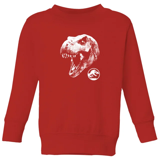 Jurassic Park T Rex Kids' Sweatshirt - Red