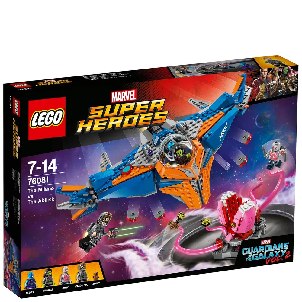 LEGO Marvel Super Heroes: Guardians of the Galaxy Vol.2 The Milano vs. The Abilisk (76081) Image 1