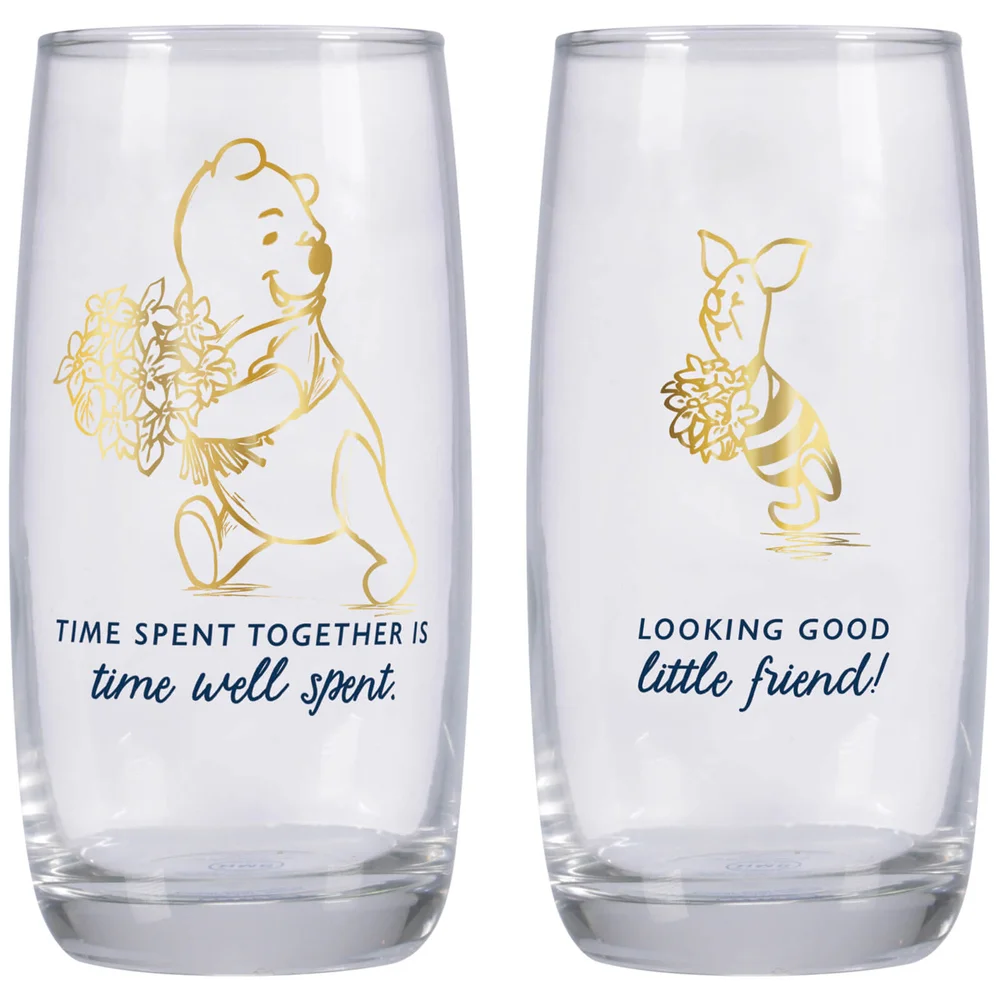 Winnie the Pooh Glasses - Set of 2 Image 1