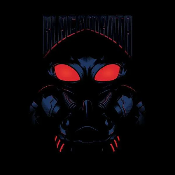 Aquaman Black Manta Hoodie - Black