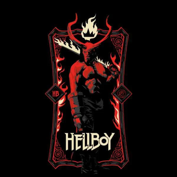 Hellboy Right Hand Of Doom Men's T-Shirt - Black