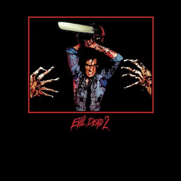 Evil Dead 2 Ash Chainsaw Women's T-Shirt - Black