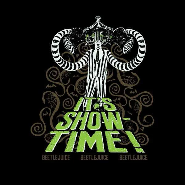 Beetlejuice It's Show-Time Sweatshirt - Black