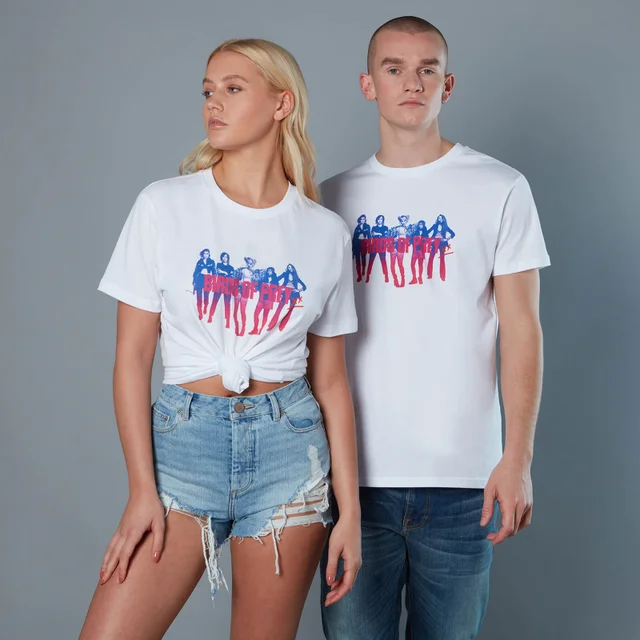 Girl Gang Unisex Birds of Prey T-Shirt - White