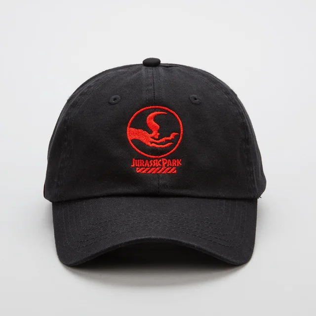 Jurassic Park Primal Raptor Crew Embroidered Cap - Black