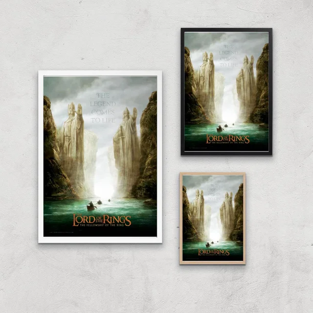 Lord Of The Rings: The Fellowship Of The Ring Giclee Art Print