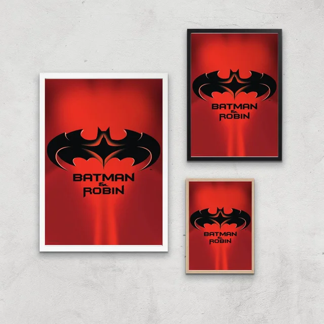 Batman & Robin Giclee Art Print