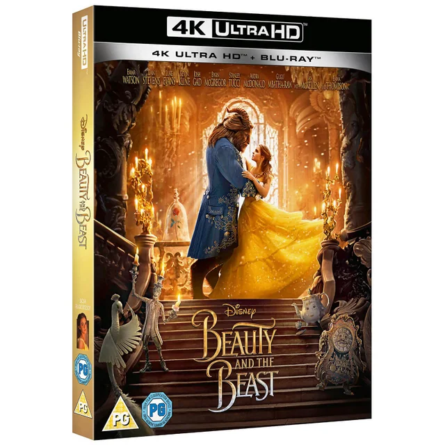Beauty and the Beast (Live Action) 4K Ultra HD (Includes 2D Blu-ray)