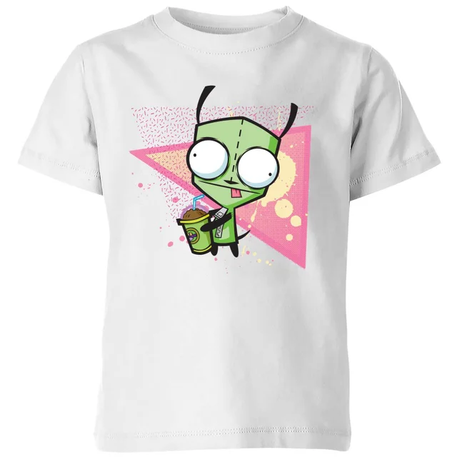 Invader Zim Gir Kids' T-Shirt - White