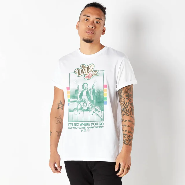 Wizard Of Oz Retro Cover Men's T-Shirt - White