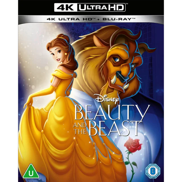 Disney's Beauty And The Beast (Animated) - 4K Ultra HD (Includes Blu-ray)