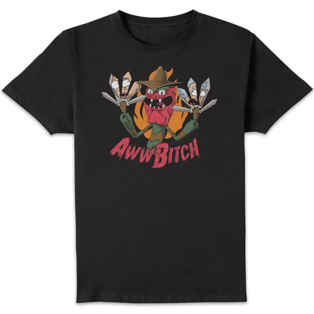 Rick and Morty Scary Terry Men's T-Shirt - Black