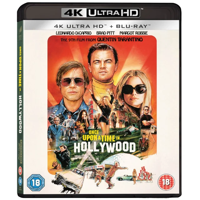 Once Upon A Time In Hollywood - 4K UltraHD (Includes Blu-Ray)
