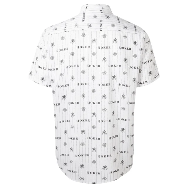 Limited Edition The Joker Ditsy Stripe Printed Shirt - Zavvi Exclusive