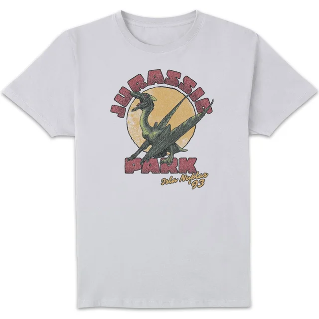 Jurassic Park Winged Threat Unisex T-Shirt - White