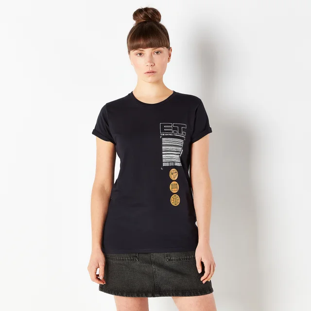 E.T. the Extra-Terrestrial Women's T-Shirt - Navy