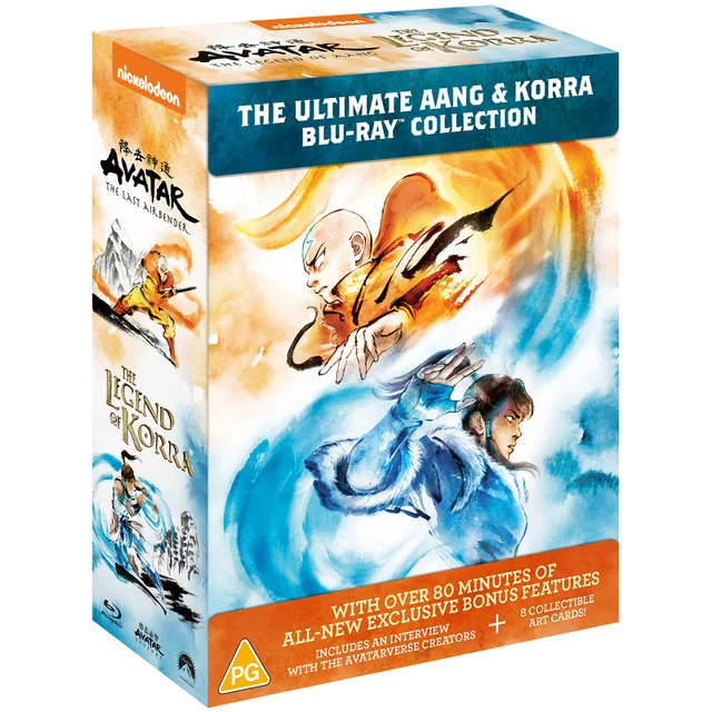 The Ultimate Avatar: The Legend Of Aang & The Legend Of Korra Complete Blu-Ray Collection