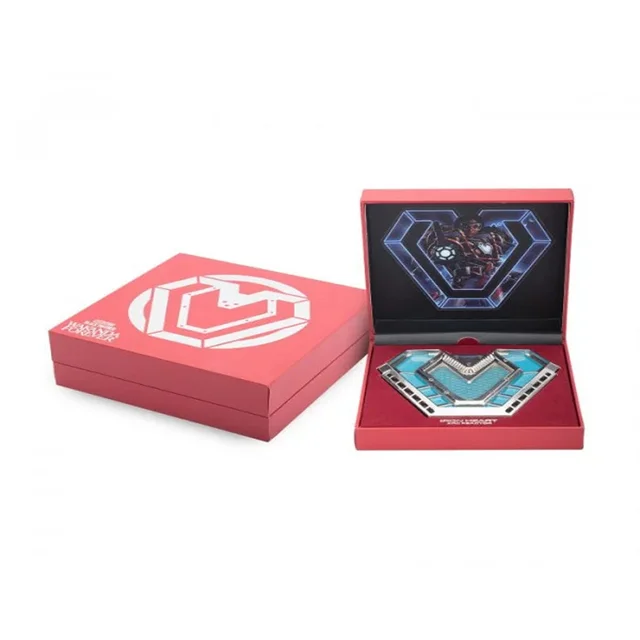 SalesOne Marvel Black Panther Wakanda Forever Ironheart Arc Reactor Pin Replica