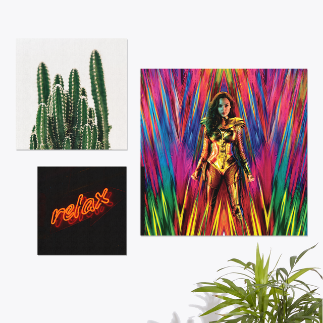 Decorsome x A Nightmare On Elm Street Dream Warriors Rectangular Canvas