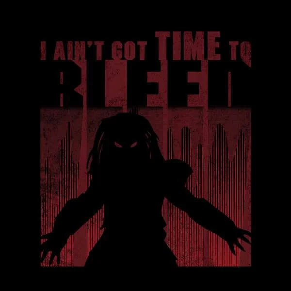 Predator Time To Bleed Women's Cropped Hoodie - Black