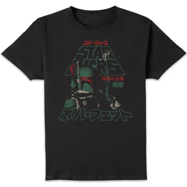 Star Wars Boba Fett Retro Unisex T-Shirt - Black