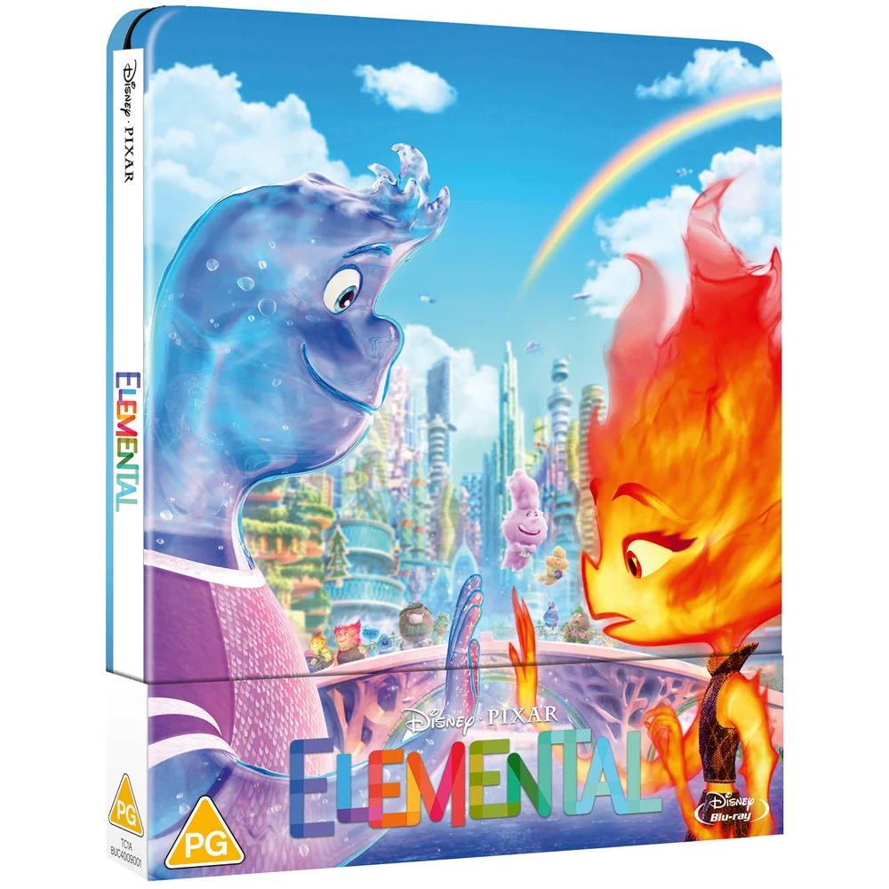 Disney Pixar's Elemental Blu-ray Steelbook Image 1