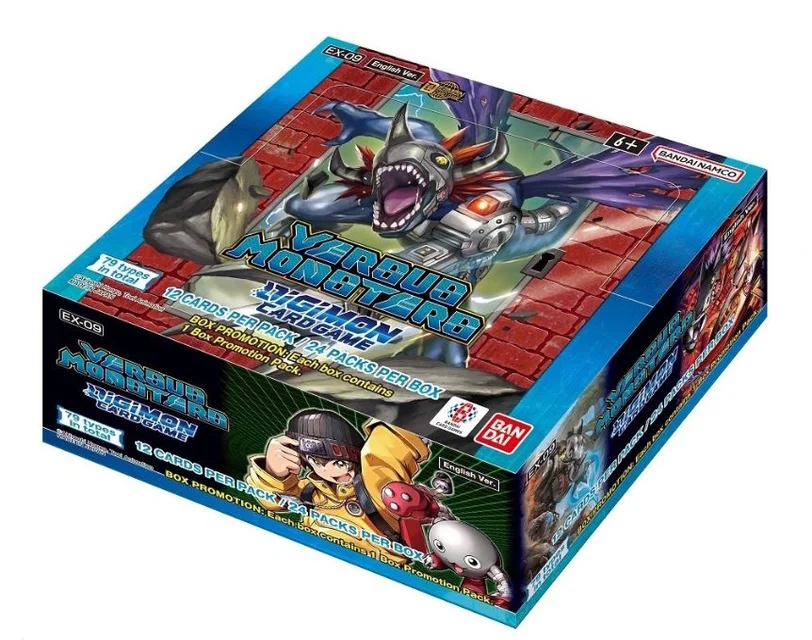 Digimon Card Game: Versus Monsters Extra Booster CDU (EX-09) (24 Packs)