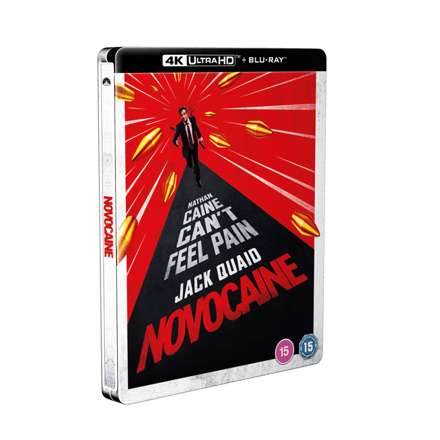 Novocaine 4K Ultra HD SteelBook (includes Blu-ray)