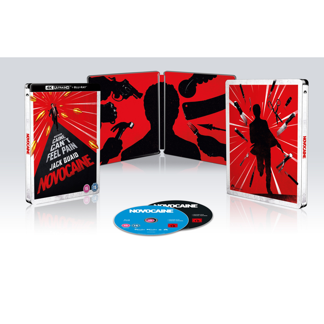 Novocaine 4K Ultra HD SteelBook (includes Blu-ray)