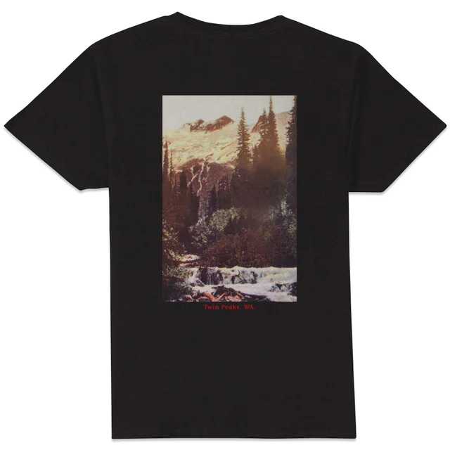 Twin Peaks Double R Menu Unisex T-Shirt - Black