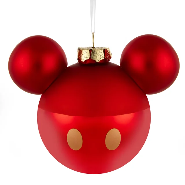 BLOWN GLASS MICKEY MOUSE