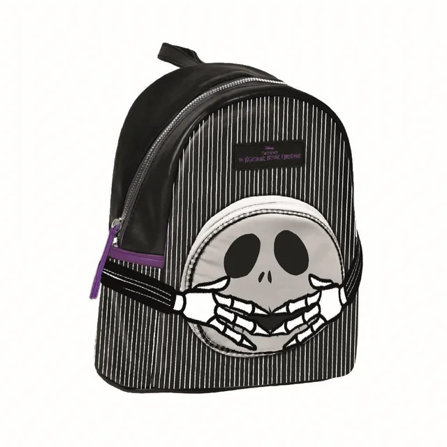 Nightmare Before Christmas Jack Faux Leather Casual Fashion Backpack