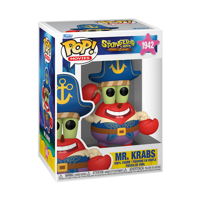 The Spongebob Movie Mr. Krabs Funko POP Vinyl