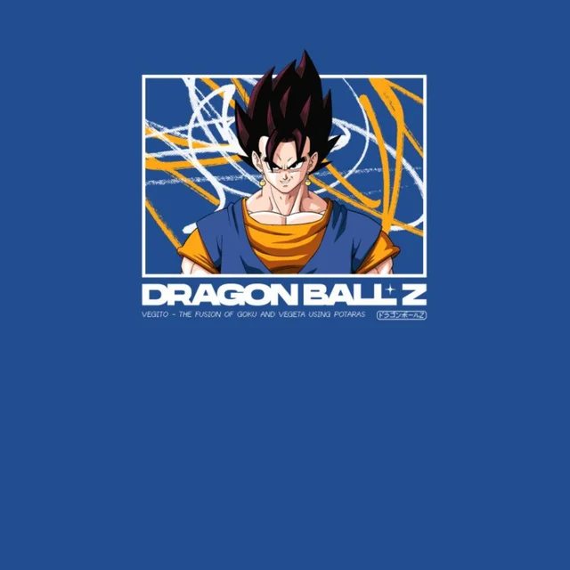 Dragon Ball Z Vegito Profile Unisex T-Shirt - Blue