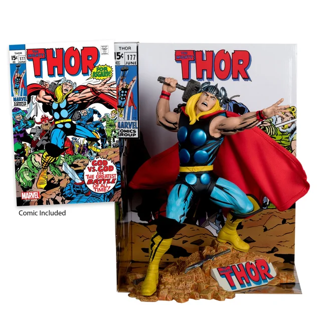 McFarlane Toys Marvel Collection 1/6 Scale Thor PVC Statue (The Mighty Thor #177) (26cm)
