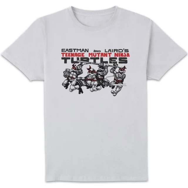 Teenage Mutant Ninja Turtles Kiss Your Butt Goodbye Unisex T-Shirt - White