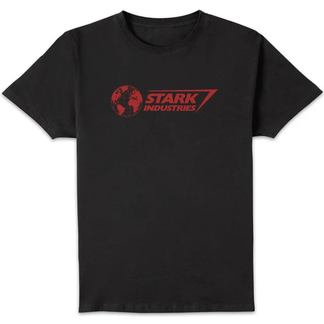 Marvel The Avengers Stark Industries Unisex T-Shirt - Black