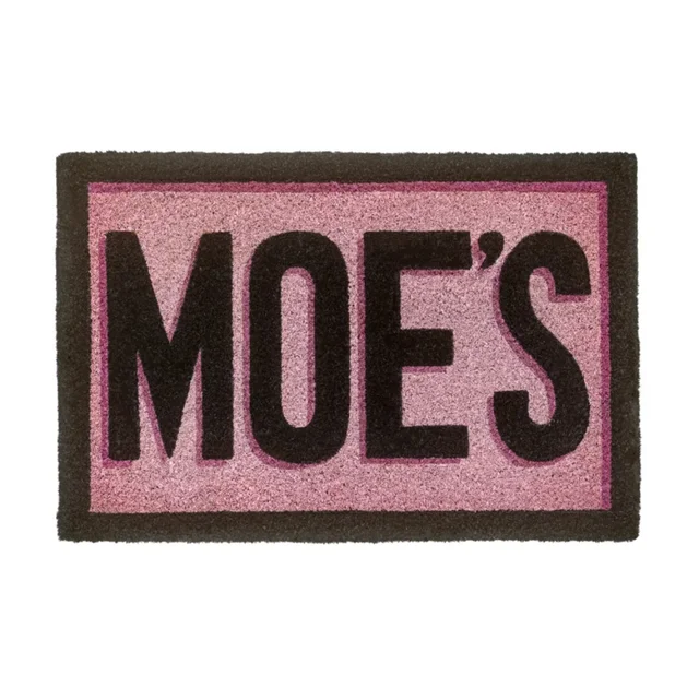 The Simpsons Moe's Bar Door Mat
