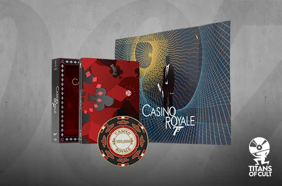 James Bond Casino Royal Titans of Cult 4K ULTRA HD Steelbook