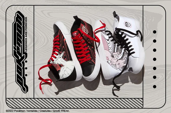 Pokémon Legendary White Signature High Top