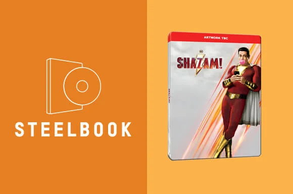 SHAZAM 4K STEELBOOK BUNDLE