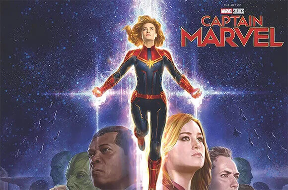 CAPTAIN MARVEL: ART OF THE MOVIE BOOK